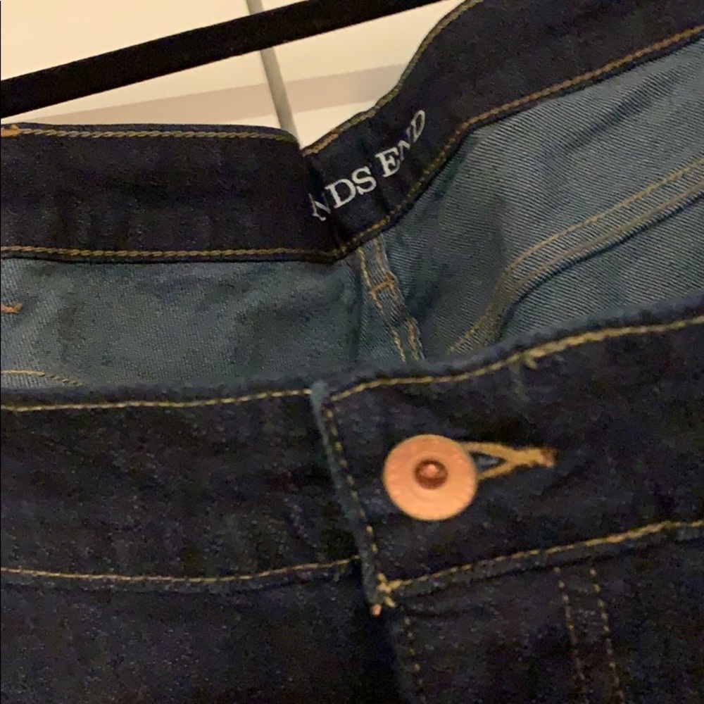 Lands’ End Mid Rise Slim Jean - Picture 4 of 8